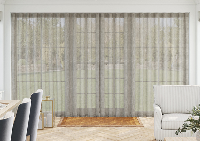 Siena Voile, Elephant Grey - Made to Measure Curtains - Image 7